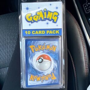 Pokémon 10 Card Pack - Blue Back Poké Ball Design